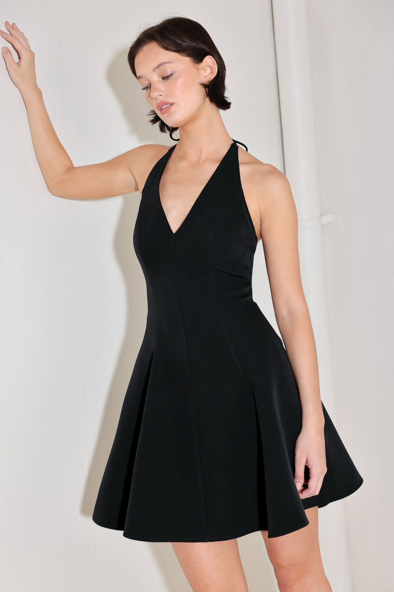 RODEO ROMANCE WOVEN MINI DRESS