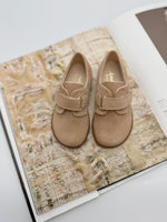 Liam- Tan Suede Boy Dress Shoes