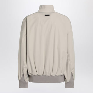 Bomber Jacket With Zip In Nylon Blend - By Baano