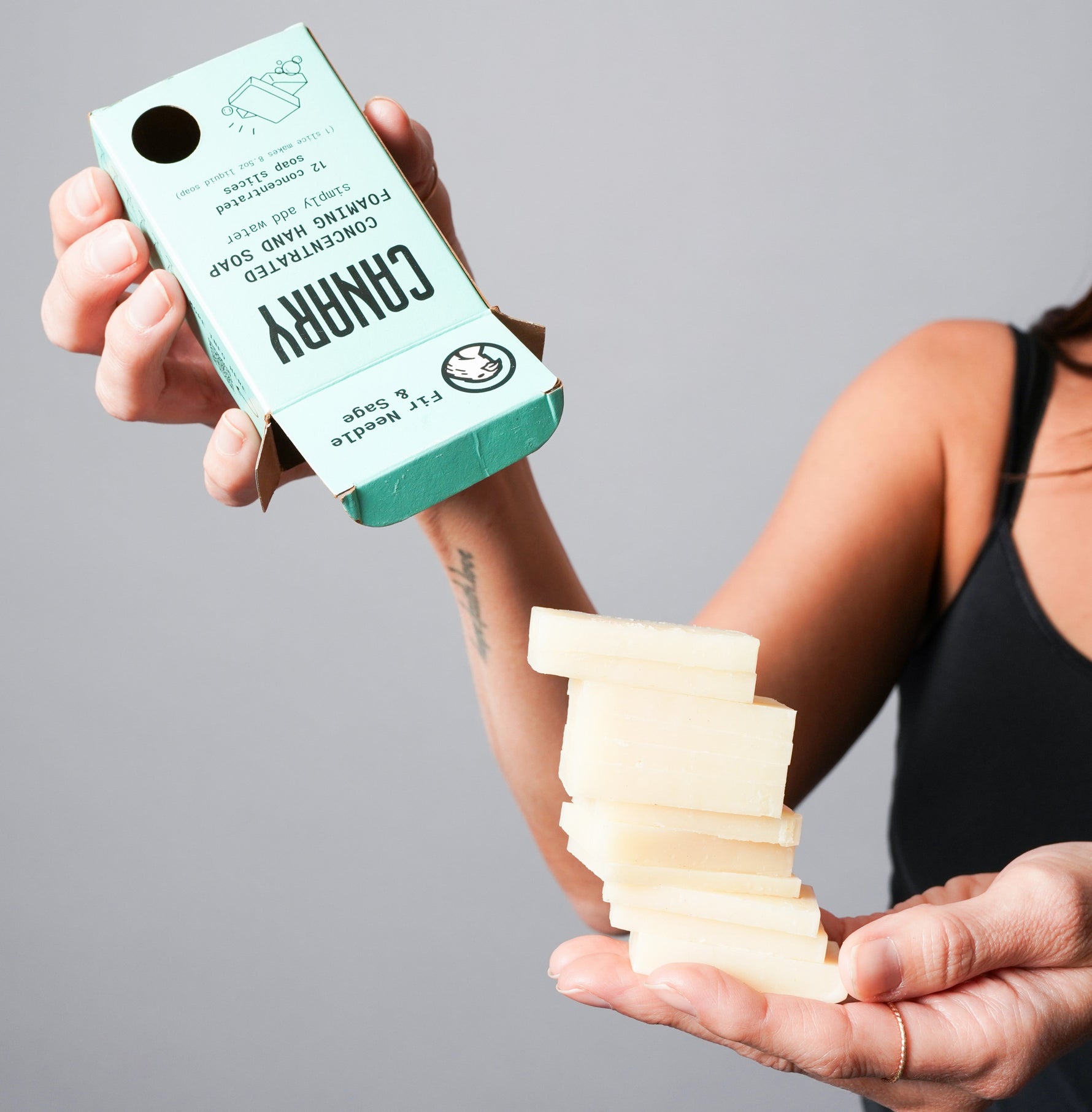 Fir Needle + Sage Concentrated Hand Soap Refill Bars - By Baano