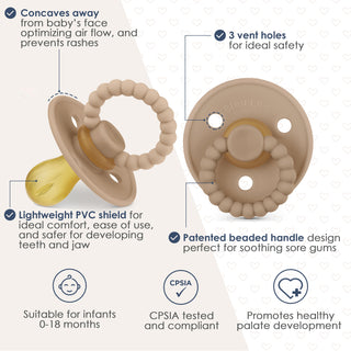 Luladream Pacifier + Clip Set