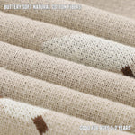 Luxury Knit Mushroom Swaddle Baby Blanket - By Baano