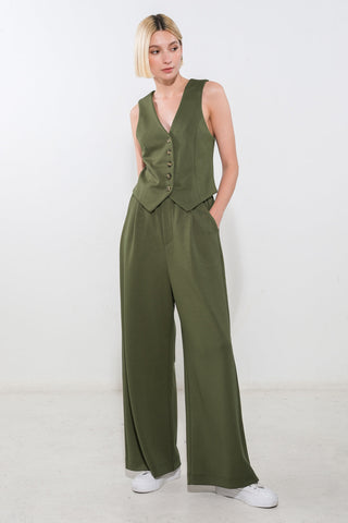 CALL MY LOVELY PONTI VEST - By Baano