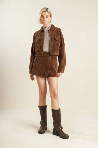 ESCAPING REALITY CORDUROY JACKET - By Baano