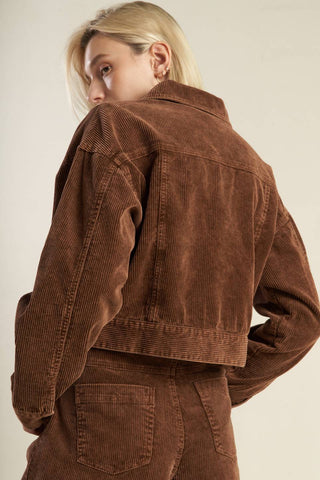 ESCAPING REALITY CORDUROY JACKET - By Baano