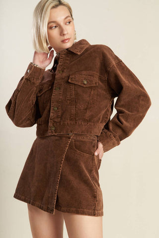 ESCAPING REALITY CORDUROY JACKET - By Baano