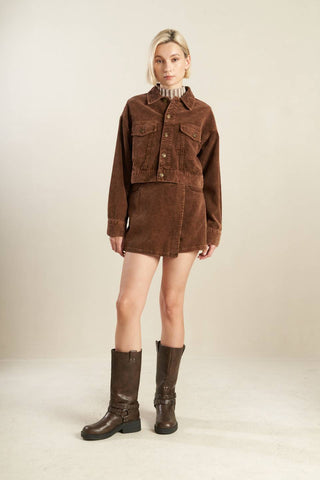 ESCAPING REALITY CORDUROY JACKET - By Baano