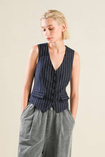 FOREVER CONNECTED WOVEN VEST - By Baano