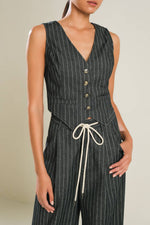 HAZY DAYS DENIM VEST - By Baano