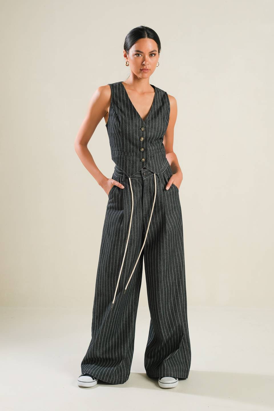 HAZY DAYS DENIM VEST - By Baano