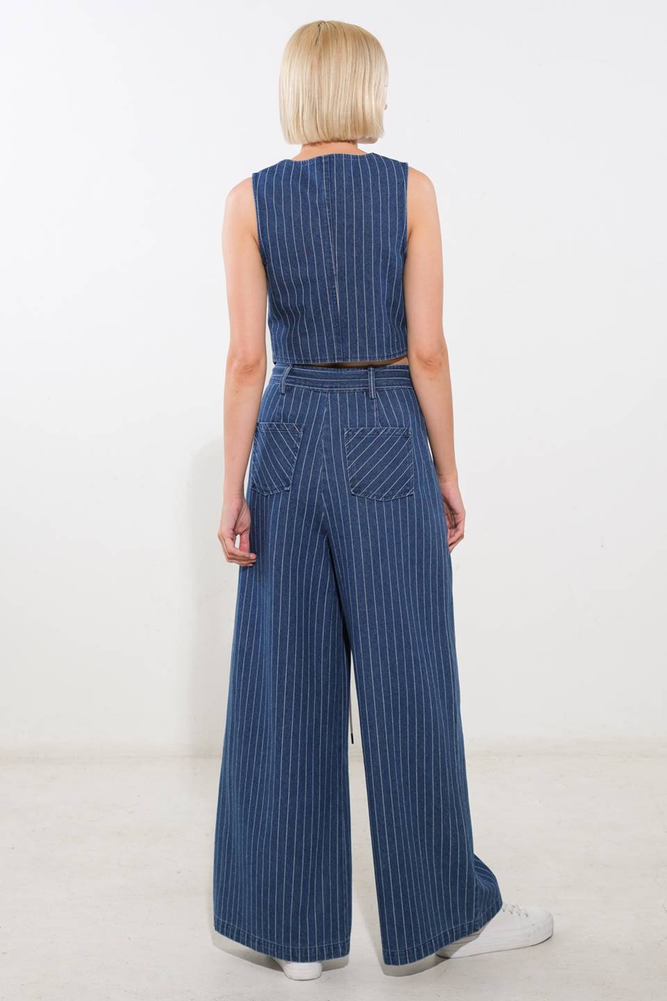 I STILL BELIEVE DENIM VEST - By Baano