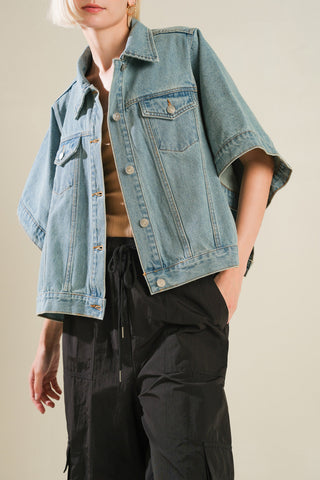 BEAUTIFUL AS YOU DENIM JACKET - By Baano