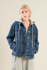 CROSS YOUR MIND DENIM JACKET - By Baano