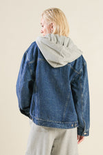 CROSS YOUR MIND DENIM JACKET - By Baano