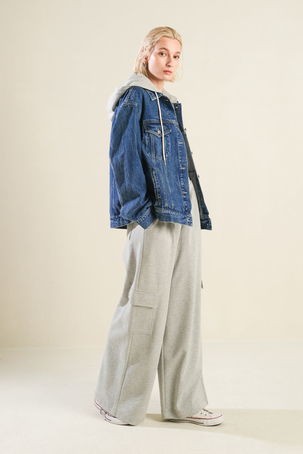 CROSS YOUR MIND DENIM JACKET - By Baano