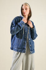 CROSS YOUR MIND DENIM JACKET - By Baano