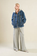 CROSS YOUR MIND DENIM JACKET - By Baano