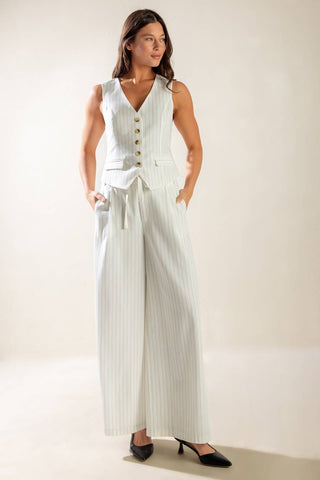 DINNER DATE WOVEN VEST - By Baano