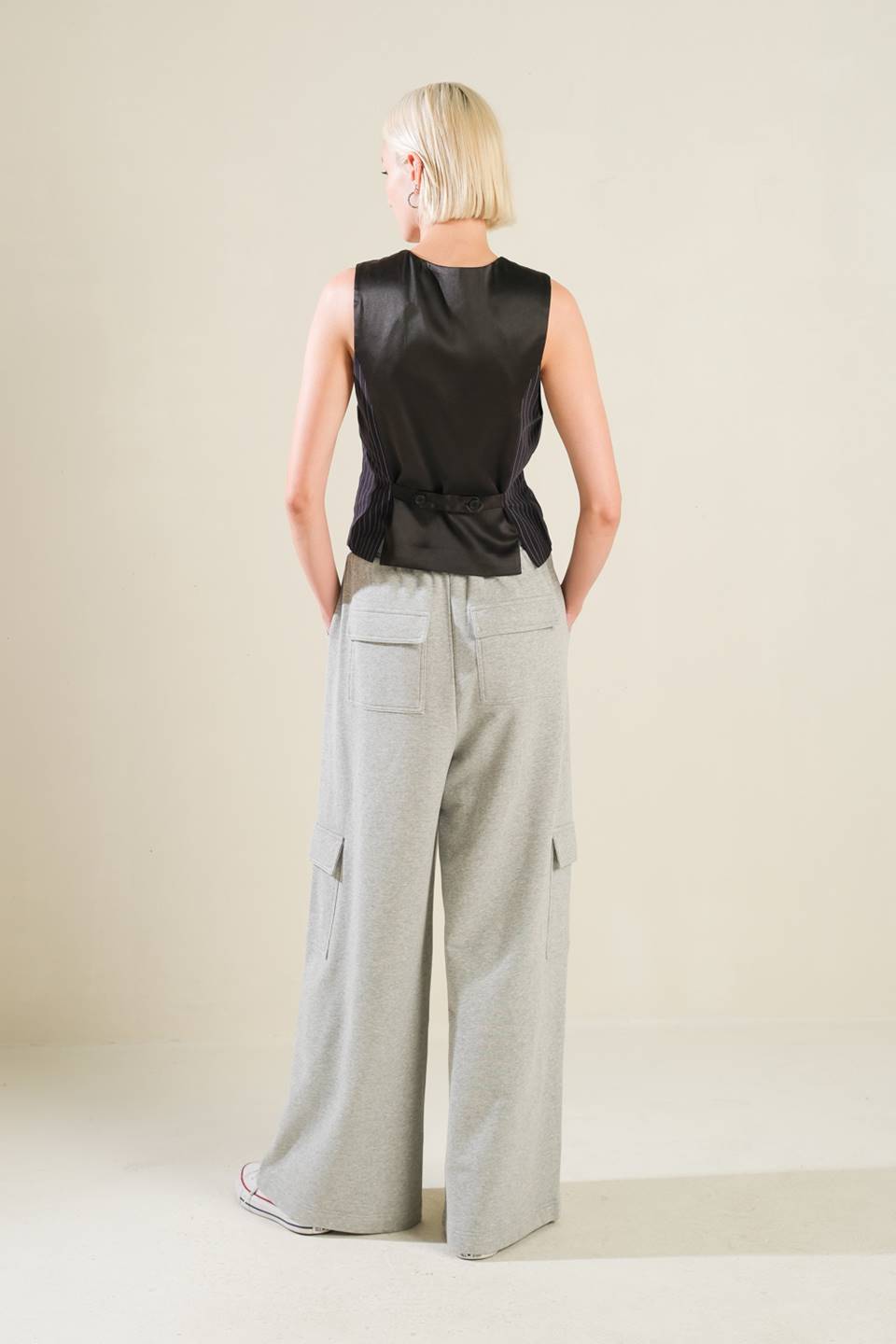 CAUGHT YOUR EYE WOVEN VEST - By Baano