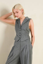 WANNA BE LOVED WOVEN VEST - By Baano