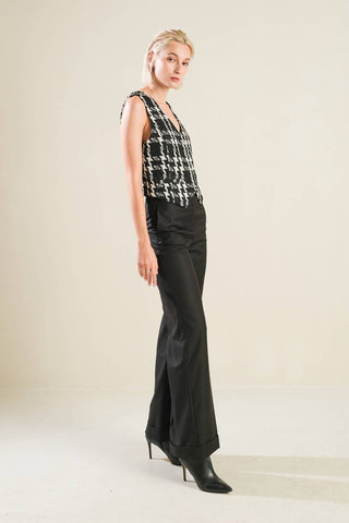WHEN I'M WITH YOU TWEED VEST - By Baano