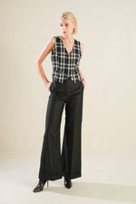 WHEN I'M WITH YOU TWEED VEST - By Baano