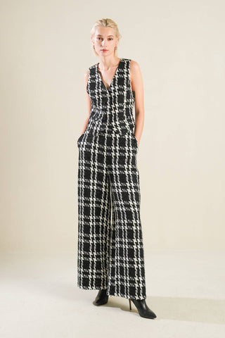 WHEN I'M WITH YOU TWEED VEST - By Baano