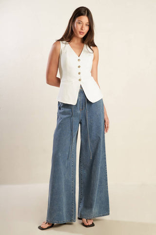 CATCHING DREAMS WOVEN VEST - By Baano