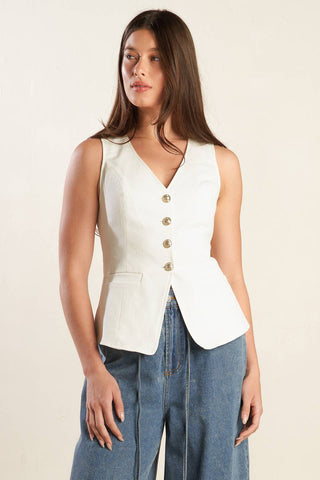 CATCHING DREAMS WOVEN VEST - By Baano