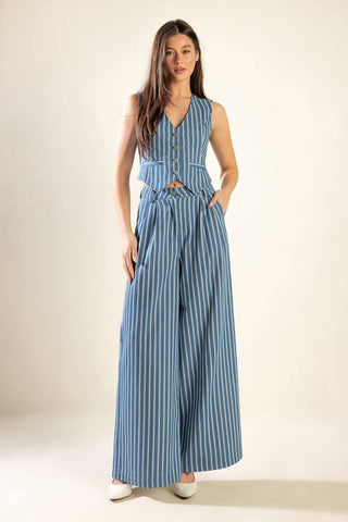 FRAMES OF BLISS WOVEN VEST - By Baano