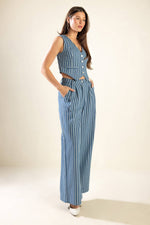 FRAMES OF BLISS WOVEN VEST - By Baano