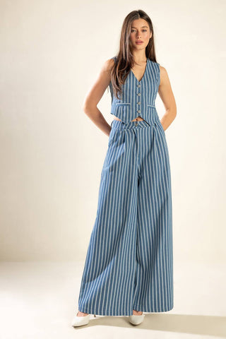 FRAMES OF BLISS WOVEN VEST - By Baano