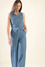 MIMOSA MORNING WOVEN VEST - By Baano