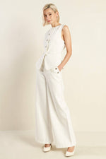 DELICATE HUE WOVEN VEST - By Baano