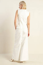 DELICATE HUE WOVEN VEST - By Baano