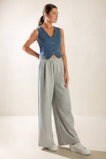 ISLAND DAYDREAMS DENIM VEST - By Baano