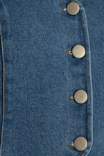 ISLAND DAYDREAMS DENIM VEST - By Baano