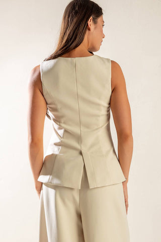 WHERE YOU BELONG WOVEN VEST - By Baano