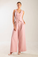 IN MY OWN WORLD WOVEN VEST - By Baano