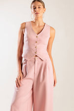 IN MY OWN WORLD WOVEN VEST - By Baano