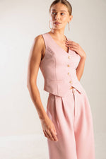 IN MY OWN WORLD WOVEN VEST - By Baano