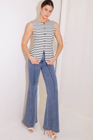 WILDFLOWER WANDER WOVEN VEST - By Baano