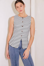 WILDFLOWER WANDER WOVEN VEST - By Baano