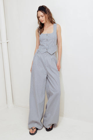 COASTAL CHIC WOVEN VEST - By Baano