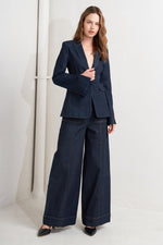 URBAN PANEL DENIM BLAZER - By Baano