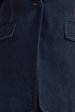 URBAN PANEL DENIM BLAZER - By Baano