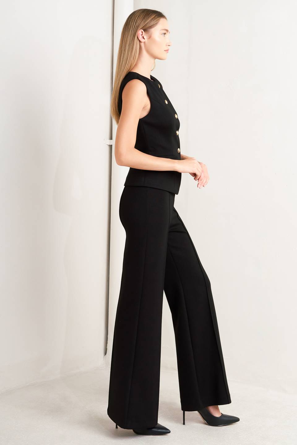 GLOSSY GLAM WOVEN VEST