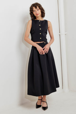 EDGE AFFAIR WOVEN VEST - By Baano