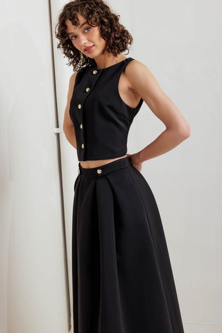 EDGE AFFAIR WOVEN VEST - By Baano