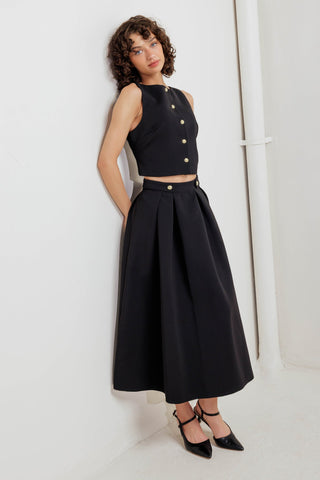 EDGE AFFAIR WOVEN VEST - By Baano